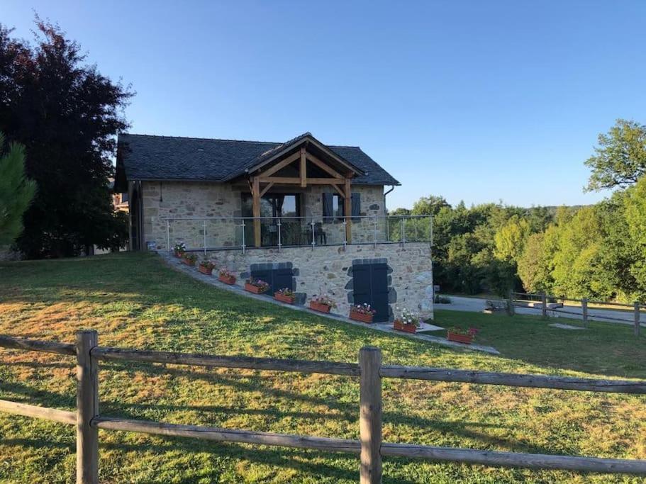 Country House With Swimming Pool Le Moulinas Saint-Salvadou Buitenkant foto